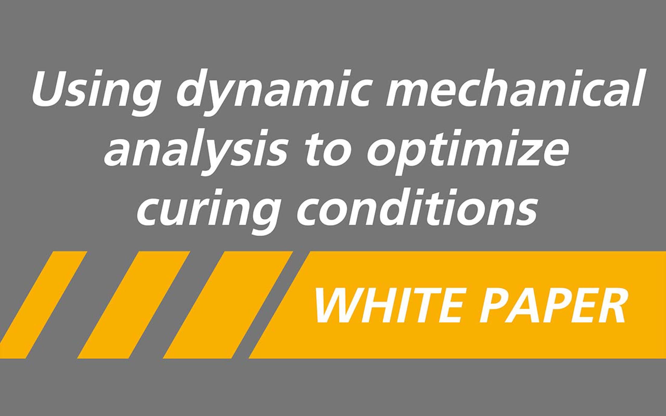 Image showing title of Jotun's white paper called Using dynamic mechanical analysis to optimise curing conditions