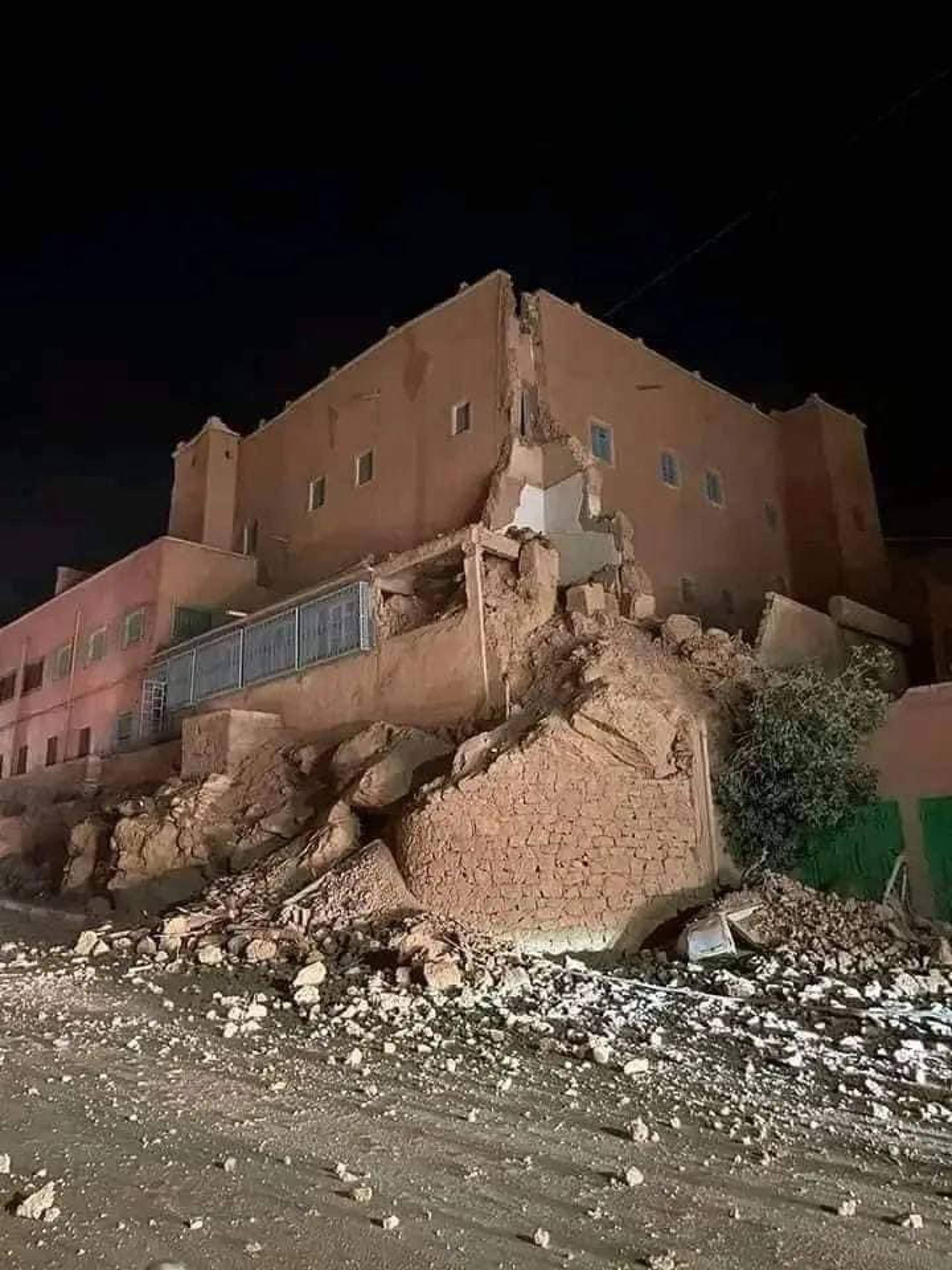 Morocco earthquake Photo: IFRC
