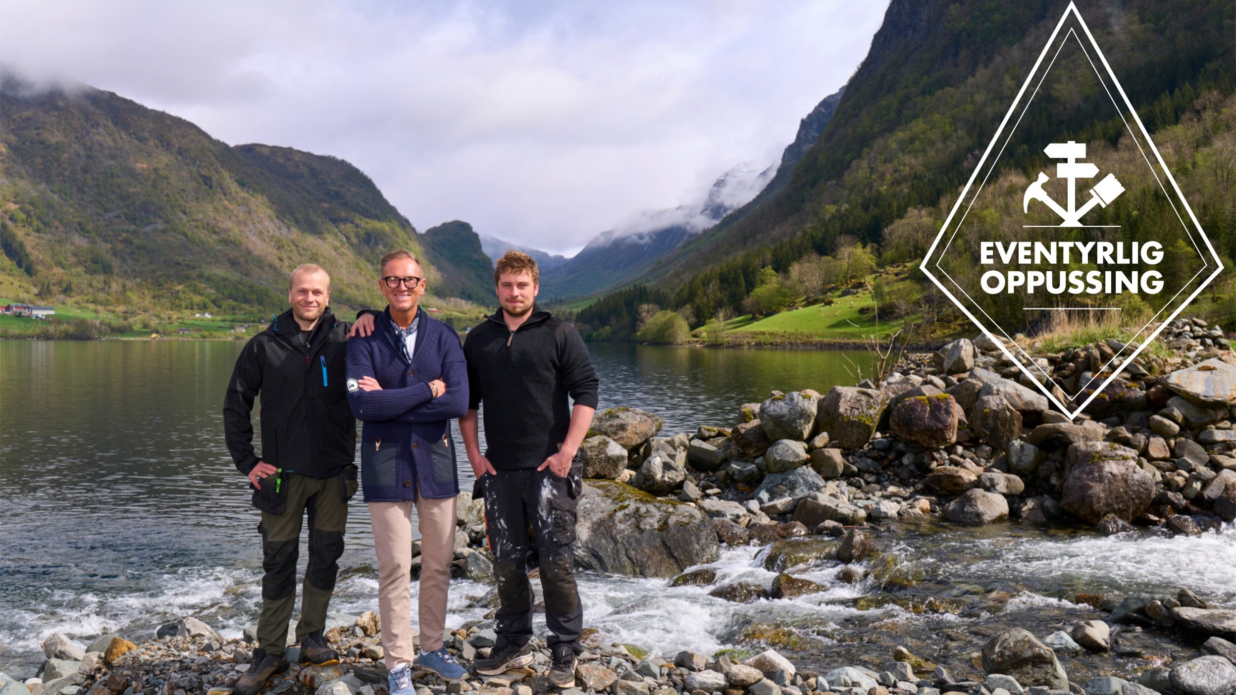 Halvor Bakke og teamet i Eventyrlig Oppussing