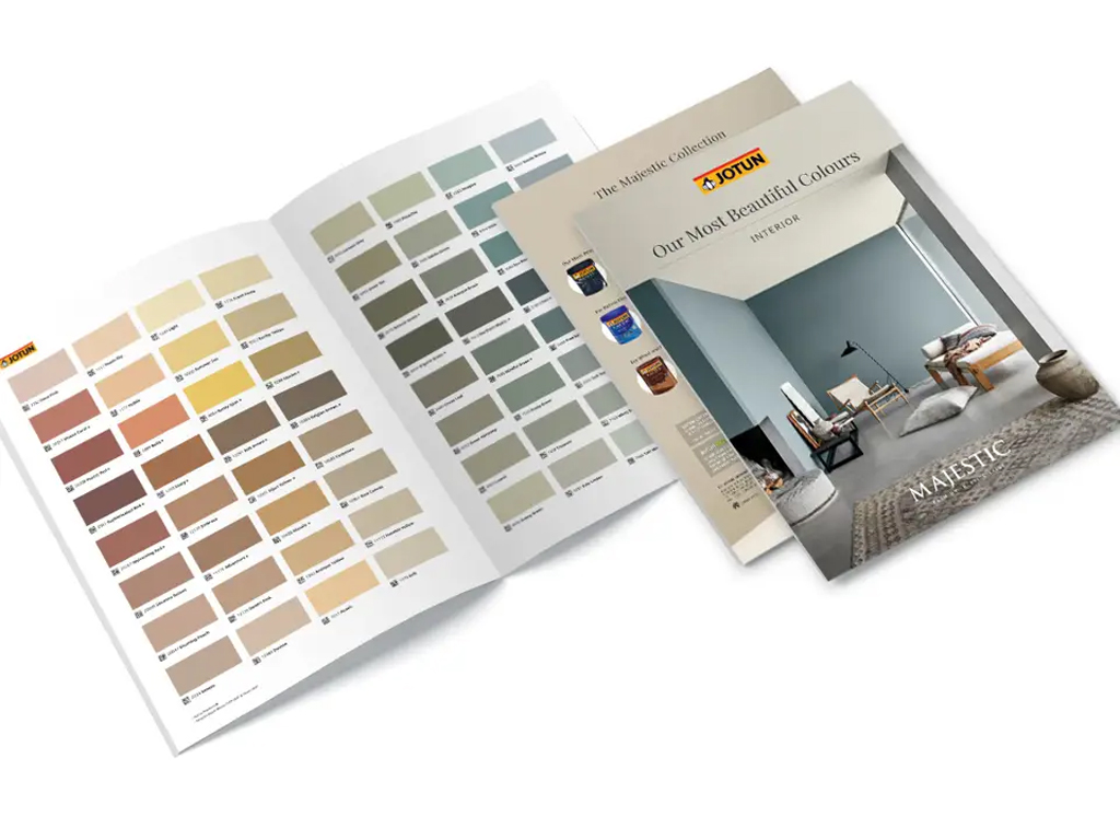 Interior colour chart
