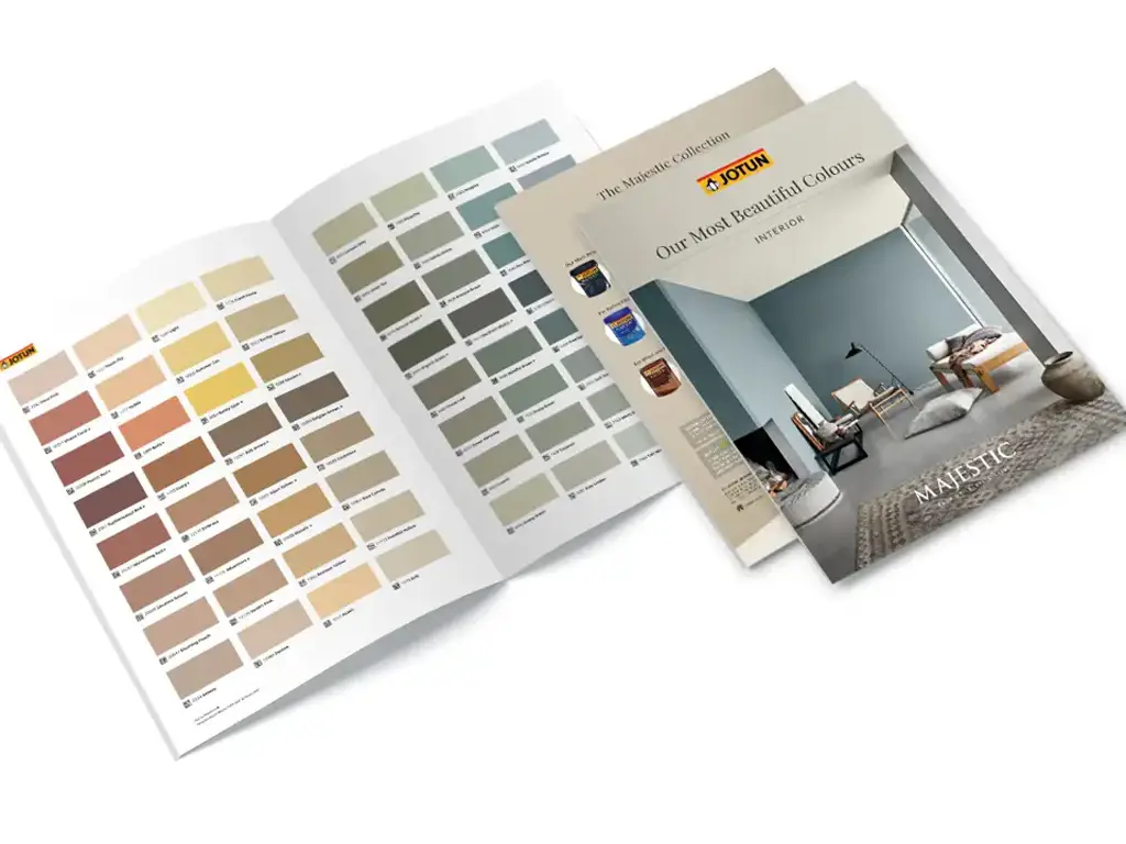 Interior colour chart