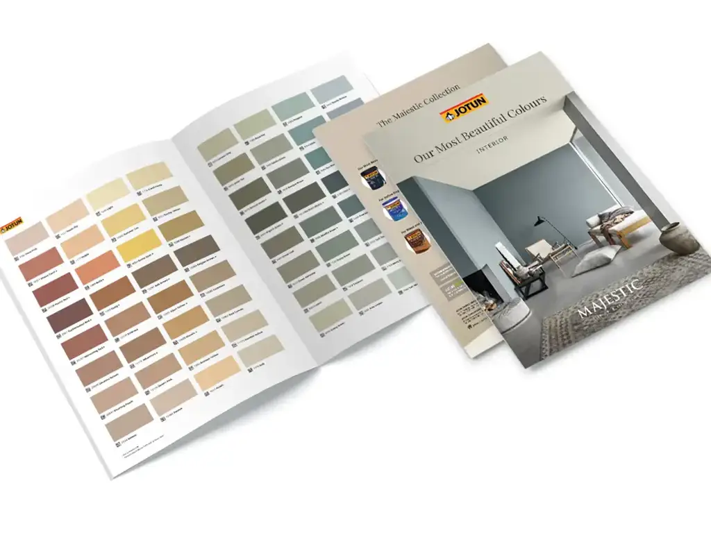 Interior colour chart