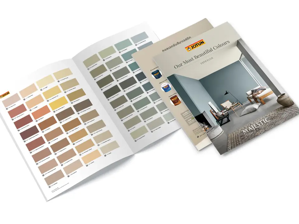 Interior colour chart