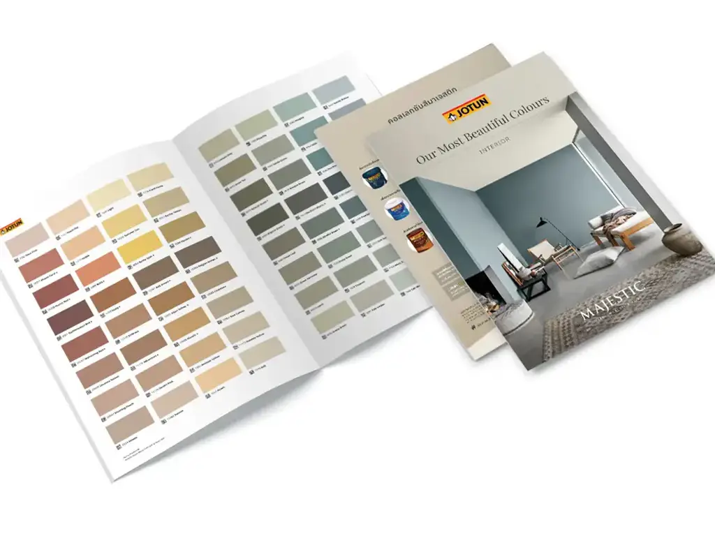 Interior colour chart