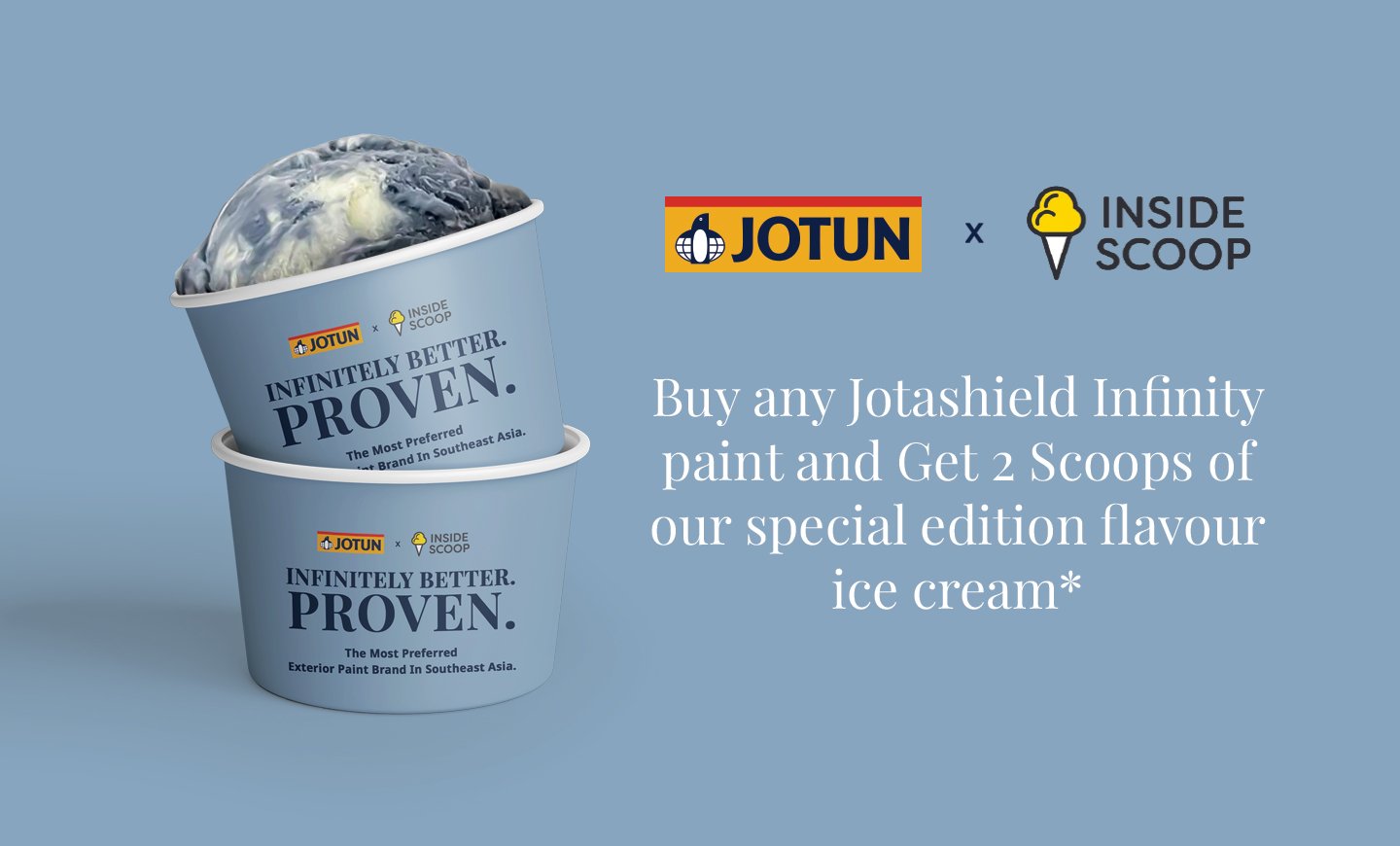 Jotun x Inside Scoop Exclusive Collaboration