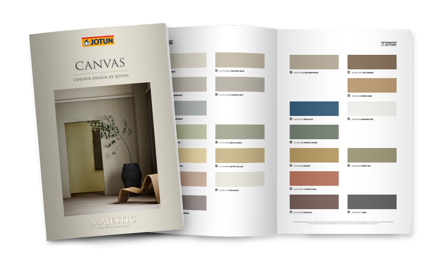CANVAS Jotun Colour Collection 2024 | 2024 Jotun အရောင်စုစည်းမု