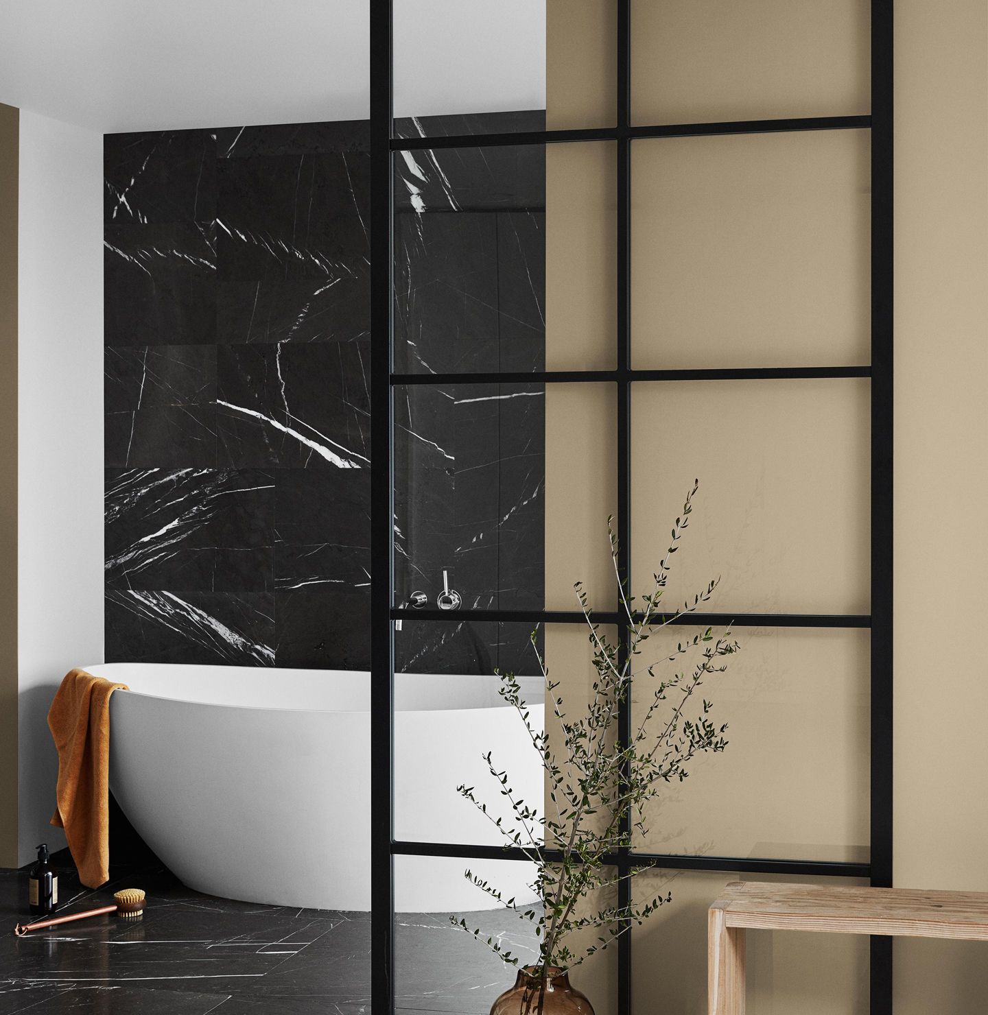 Beautiful yellow colour for your bathroom – Jotun 11174 Curious Mind