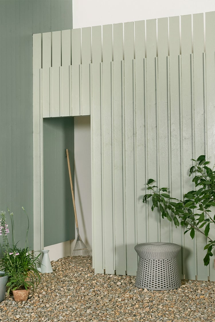 Jotun 7653 Stockholmsgrønn 1024 Tidløs 7053 Lærdal