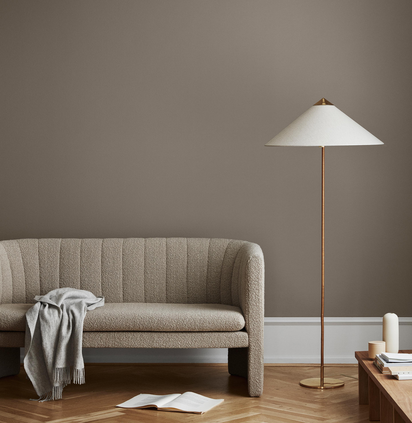 Beautiful grey colour for your living room Jotun 1352 Tender Grey