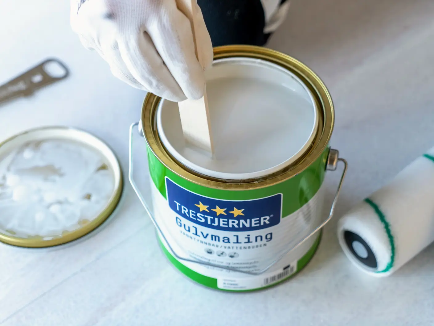 TreStjerner Golvfärg