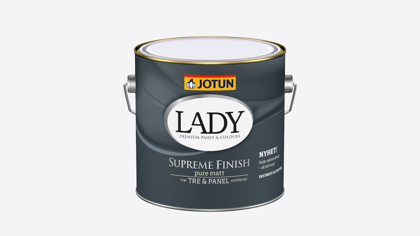 LADY Supreme Finish snickerifärg