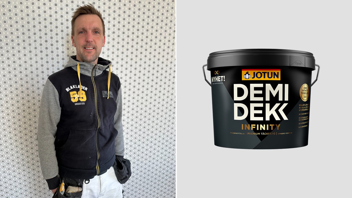 Därför föredrar målaren Patrik DEMIDEKK