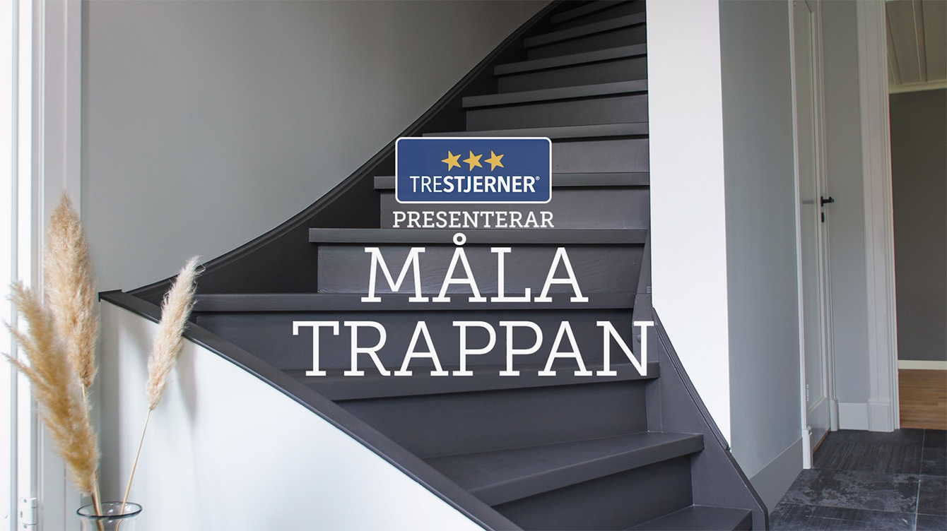 Måla trappa