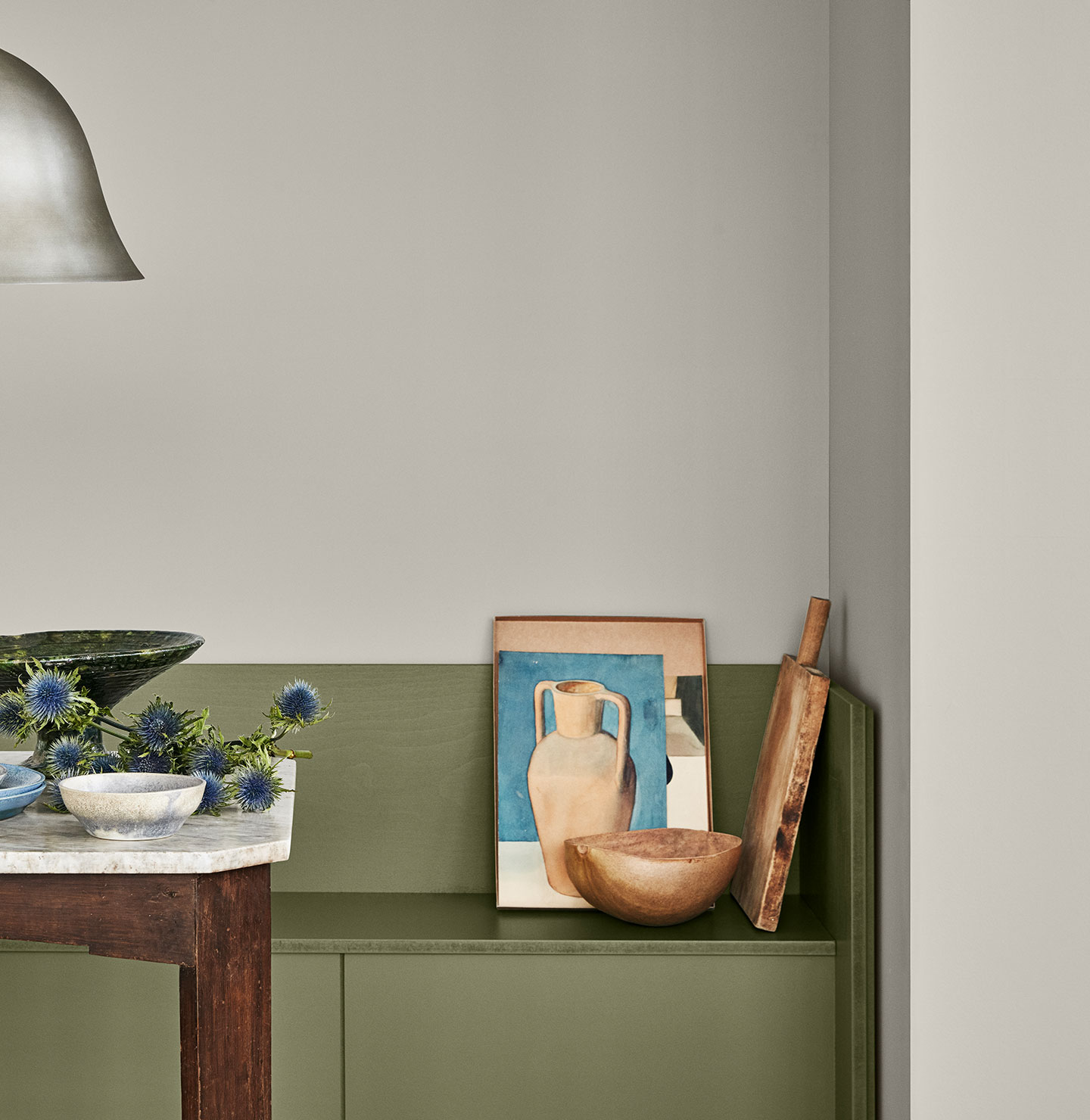 Beautiful grey colour for your kitchen Jotun 1973 Objective