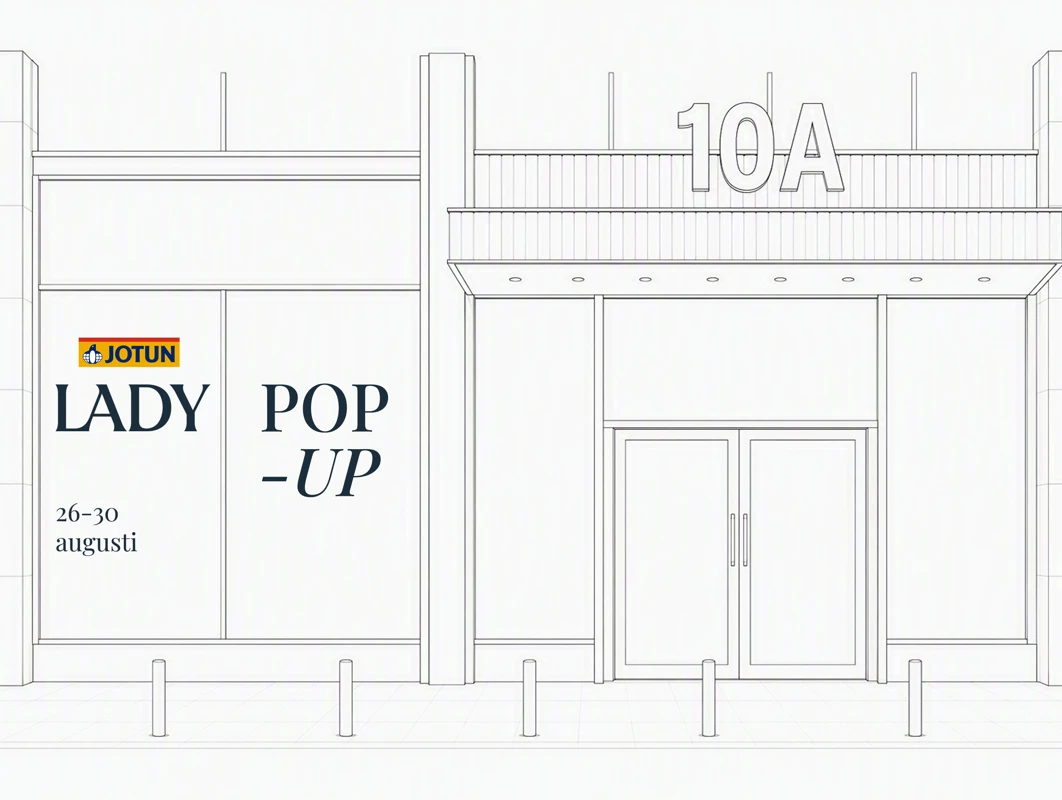 Skissentré till LADY Pop up