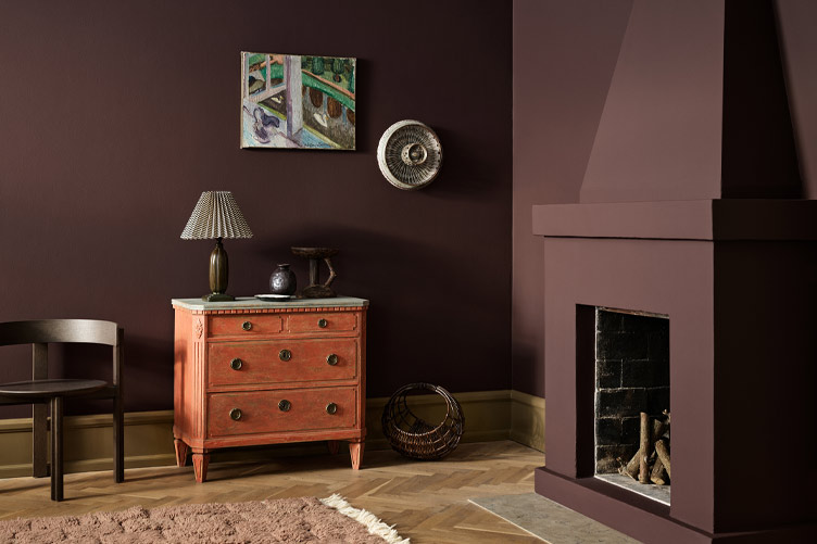 Deep and rich colours