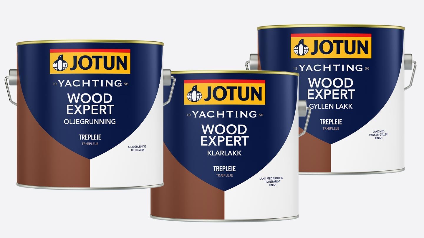 Wood Expert Oljegrunning, Klarlakk og Gyllen lakk