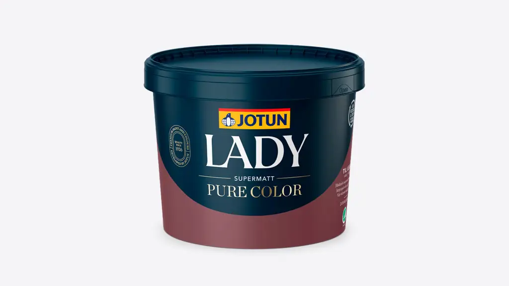 LADY Pure Color supermatt maling til vegg | Jotun.no