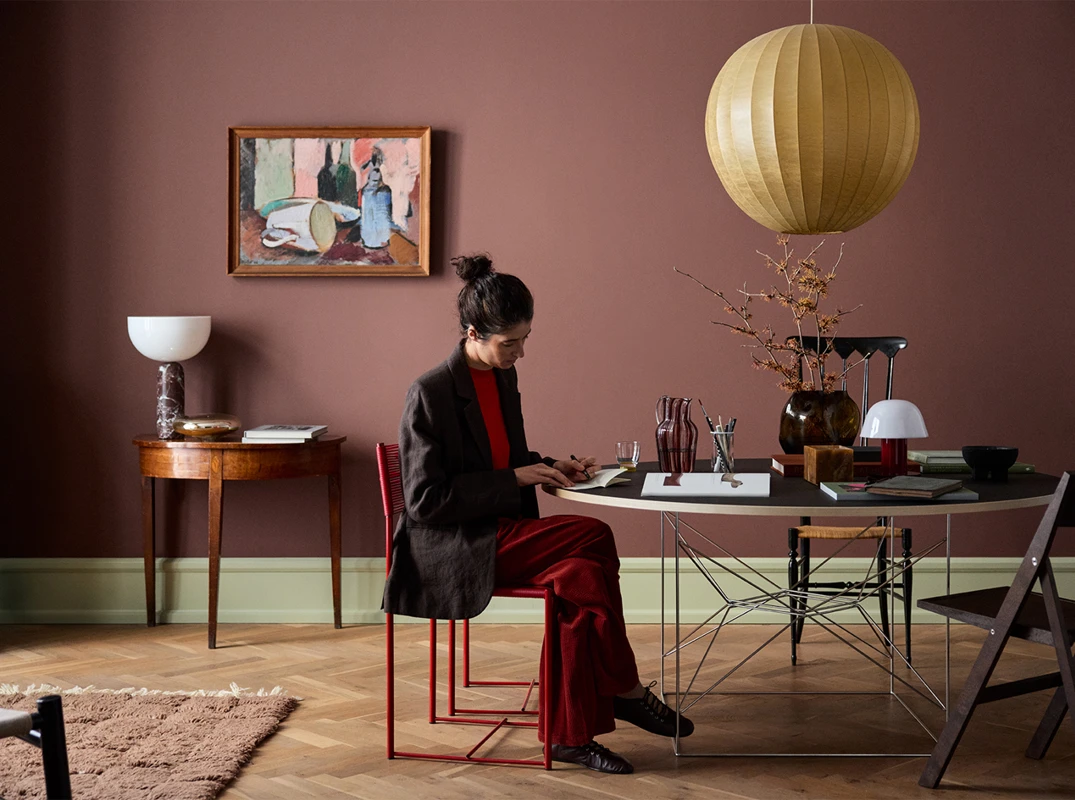 One colour, three moods: how to live with Sophisticated Red