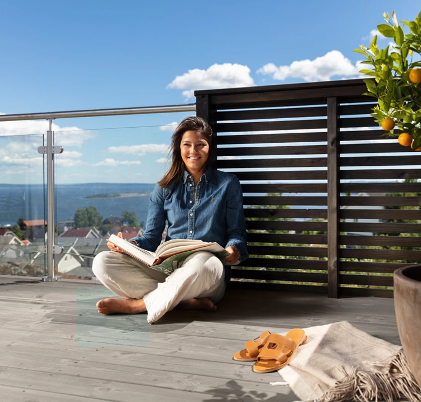 beise ubehandlet terrasse