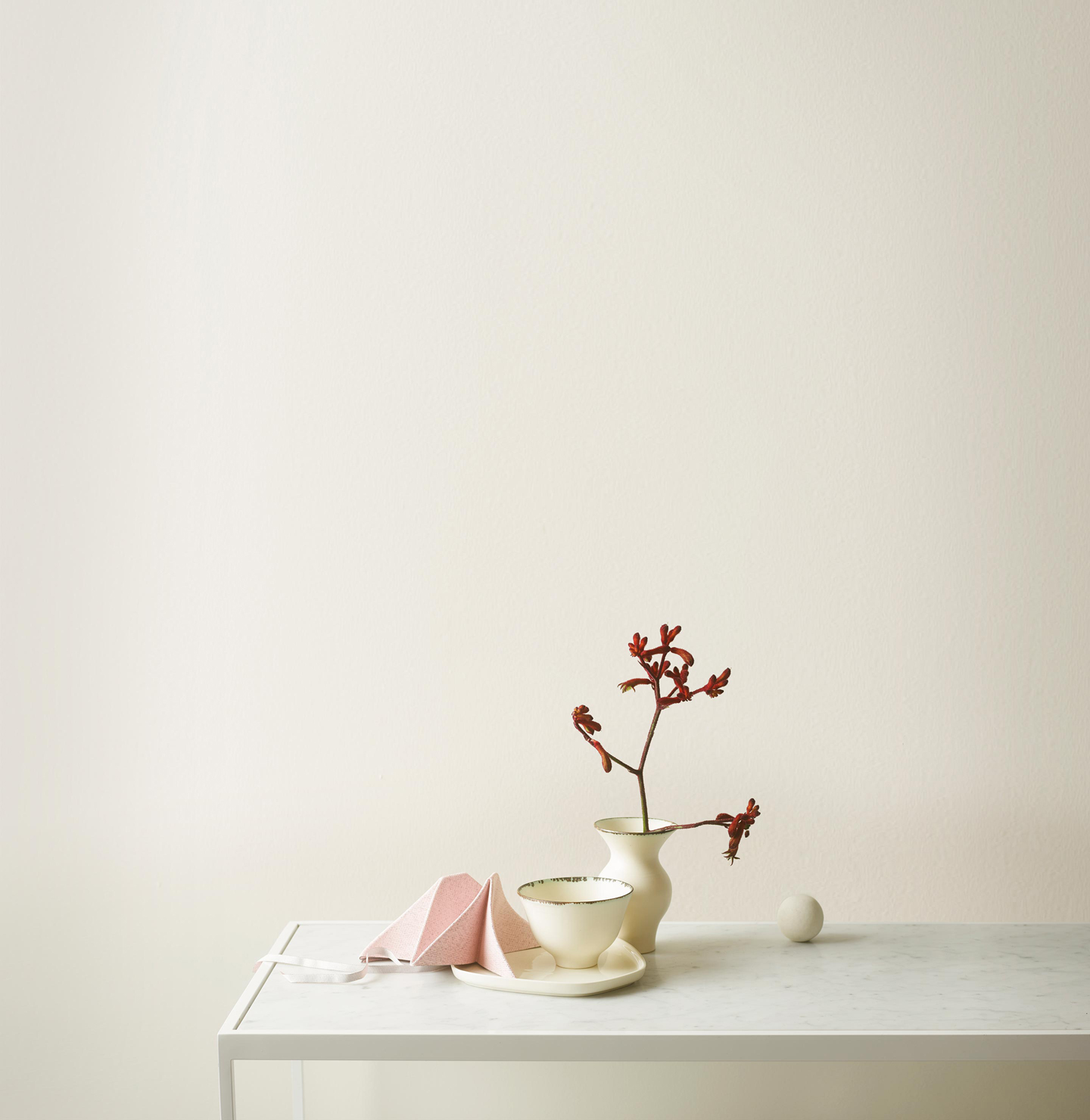 Beautiful white colour for your kitchen Jotun 1376 Mist