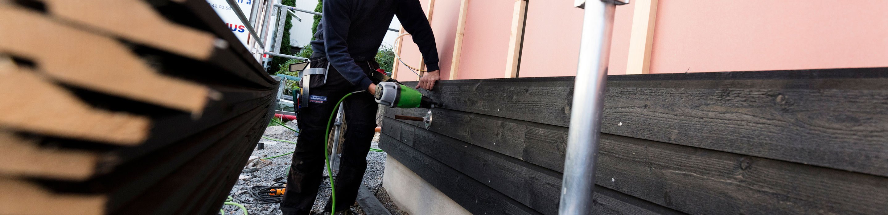 Industribehandlet kledning