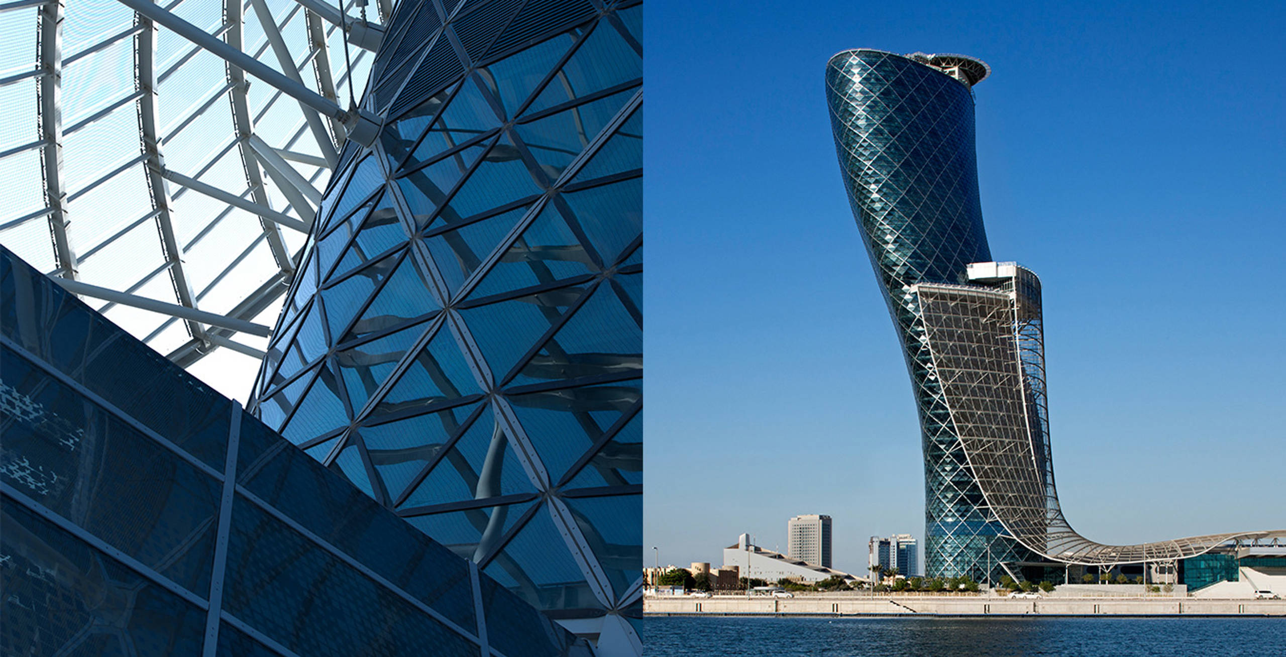 Jotun reference case Capital Gate, Abu Dhabi