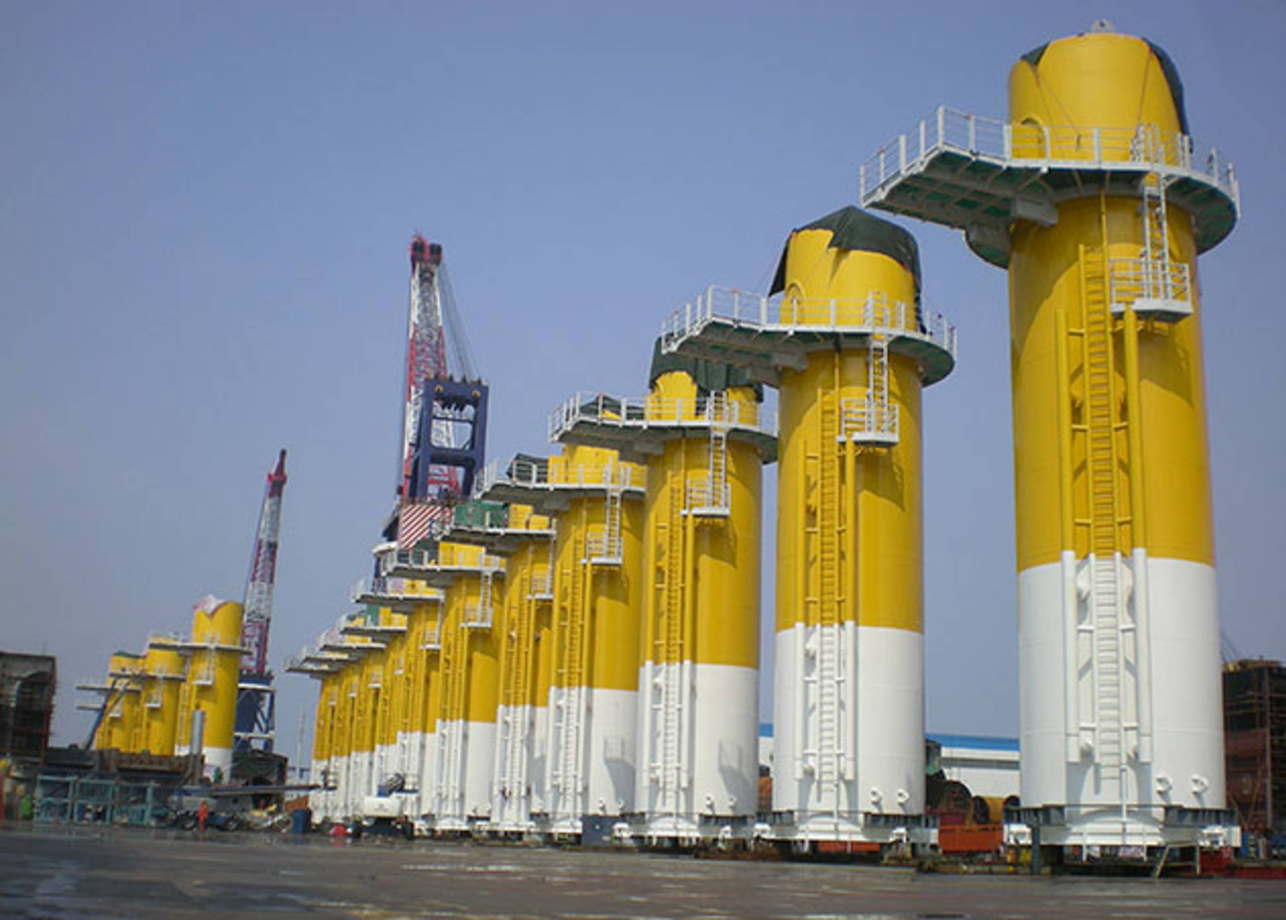 Greater Gabbard Offshore Wind Farm was coated with Jotun's Jotamastic 87