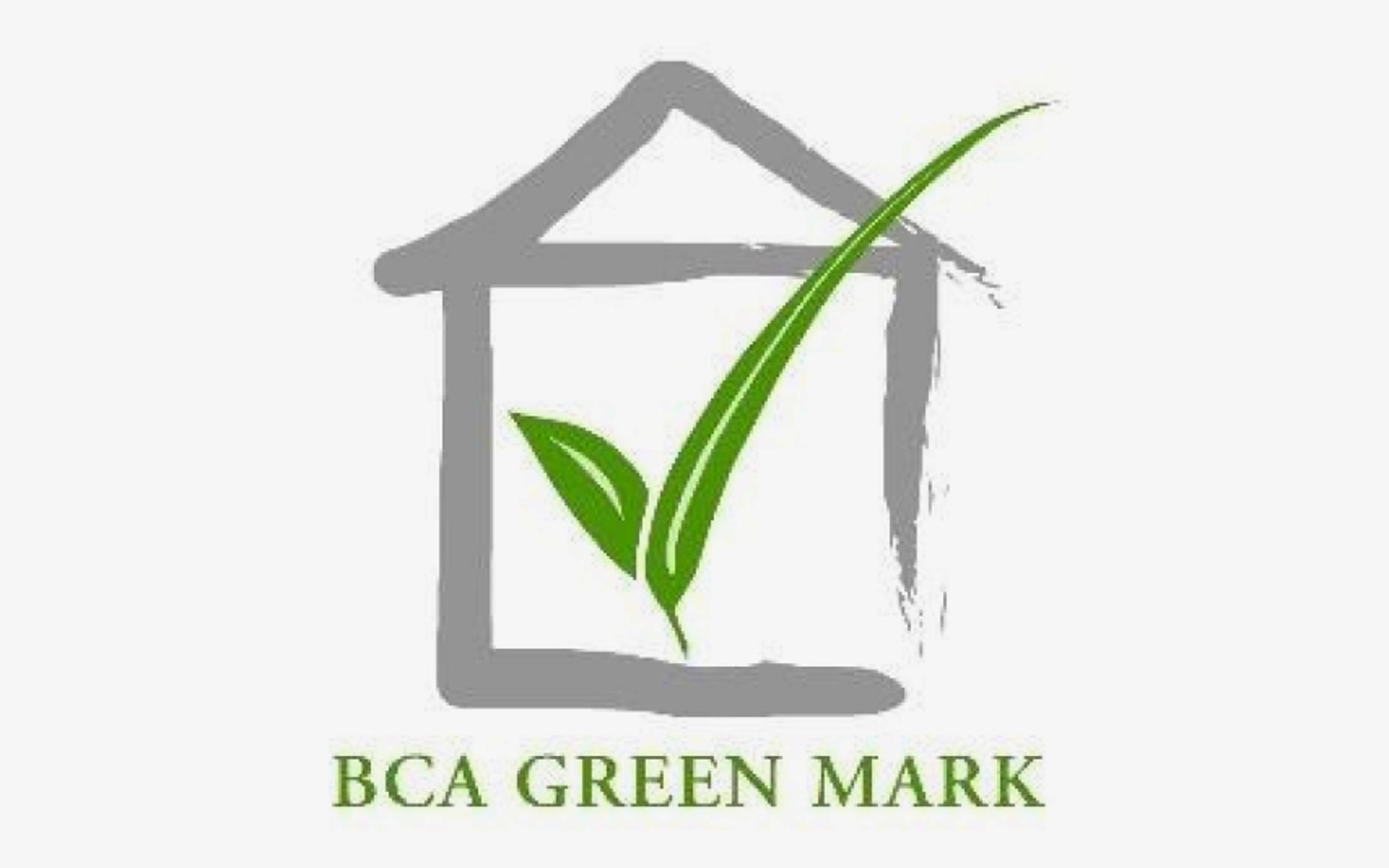 BCA Green Mark Scheme logo on gray background