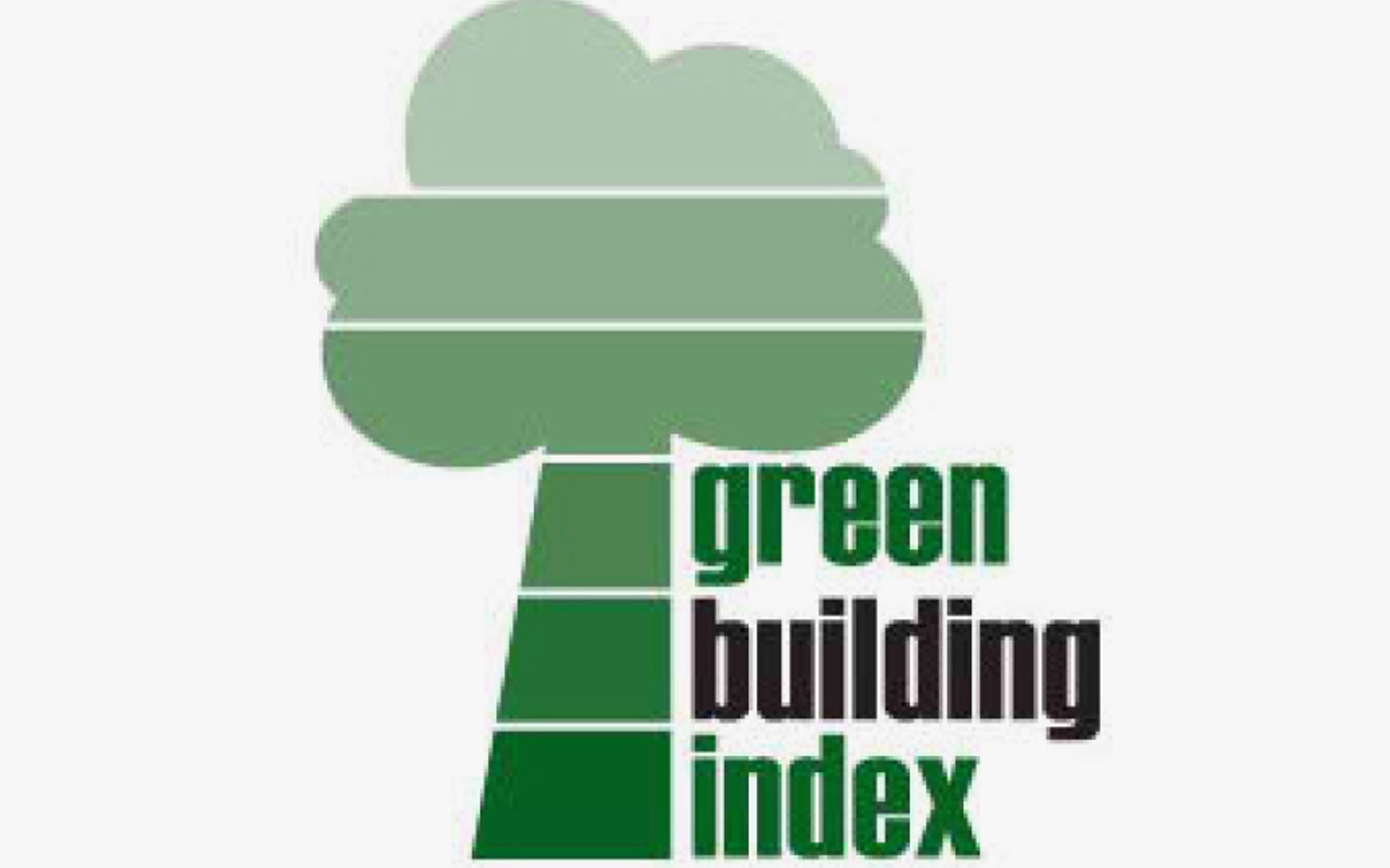 Green Building Index logo on gray background