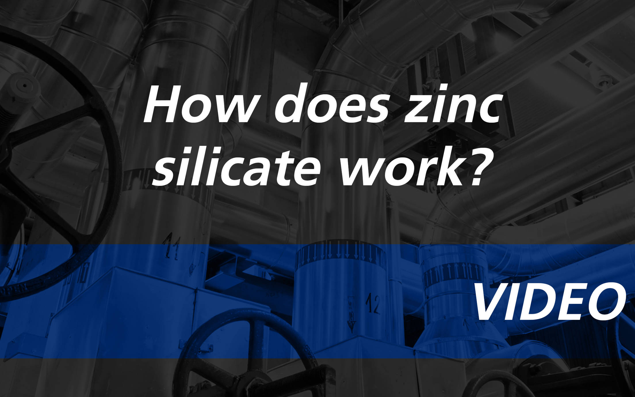 How does zinc silicate work video thumbnail