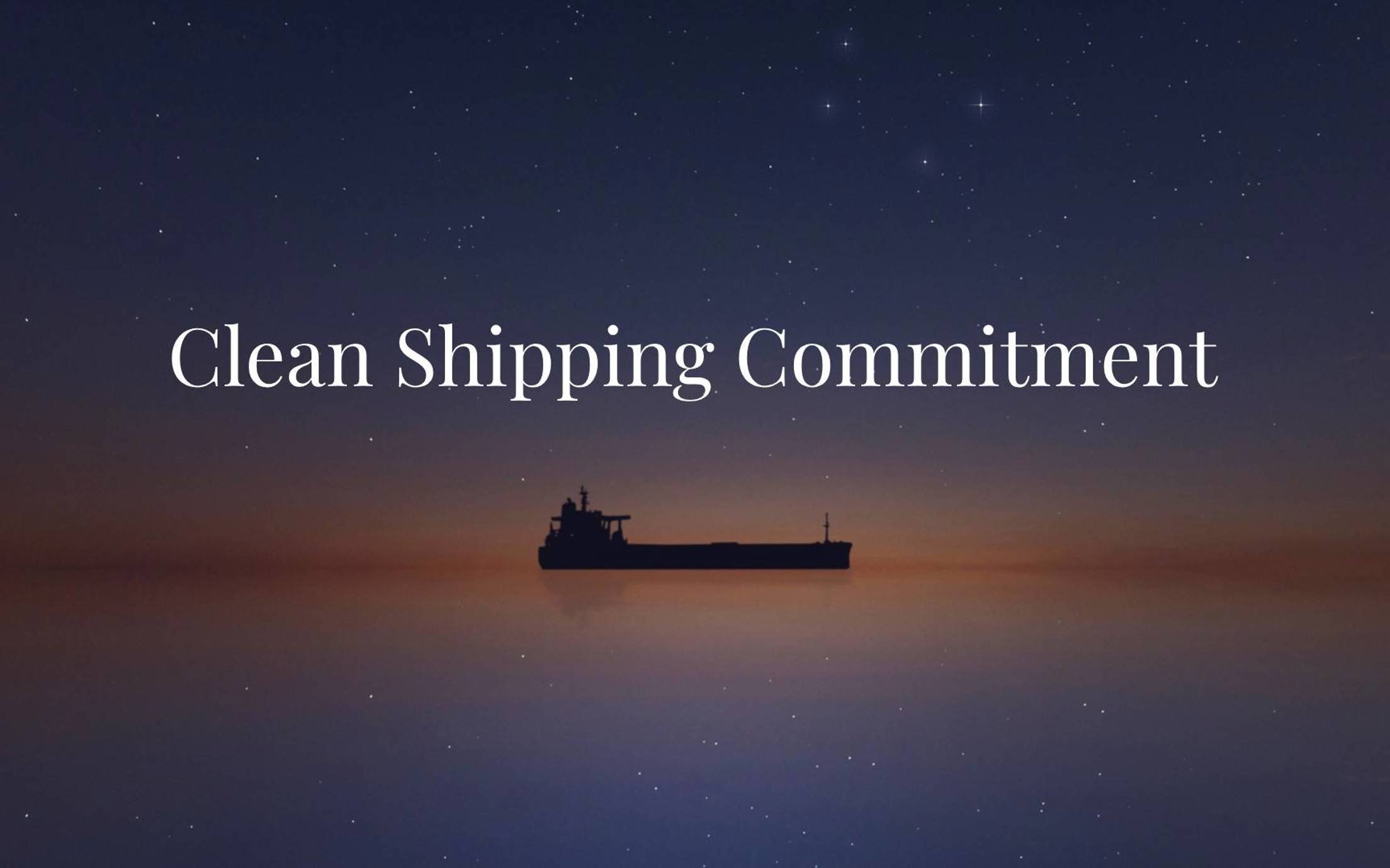 Jotun Clean Shipping Commitment