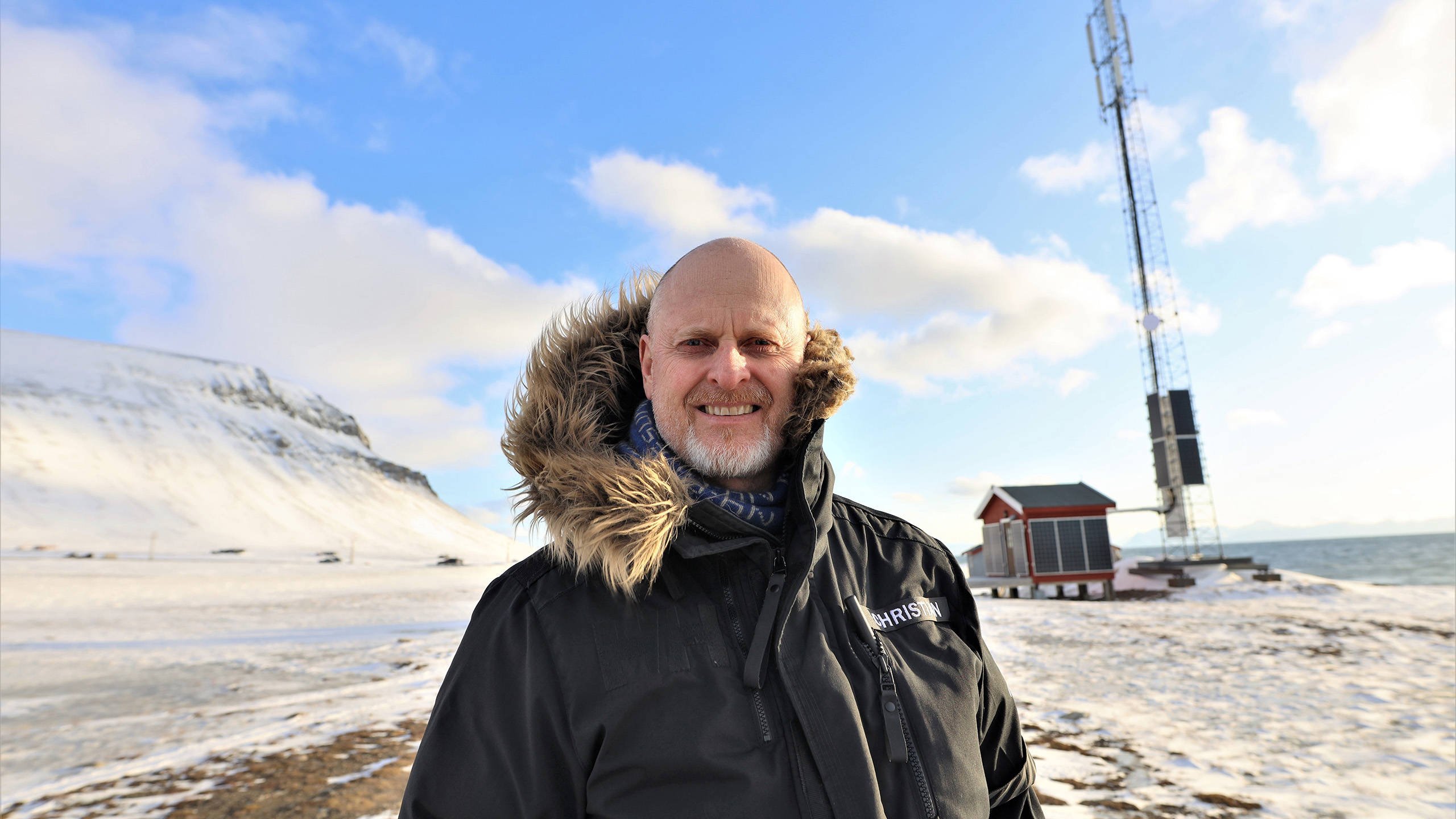 CEO Christian Skottun, Telenor Svalbard. Photo: Telenor