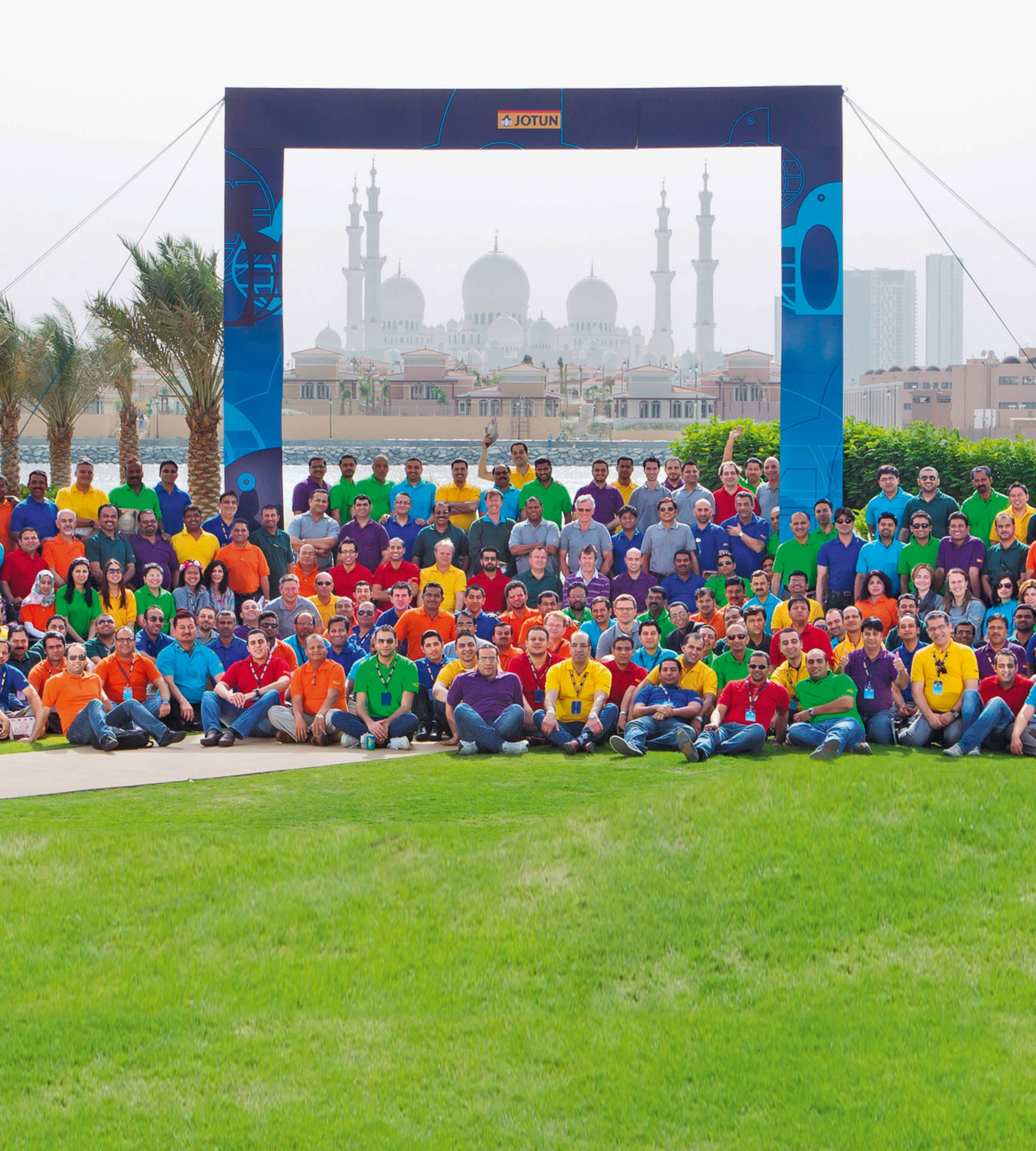 Jotun employees in Dubai