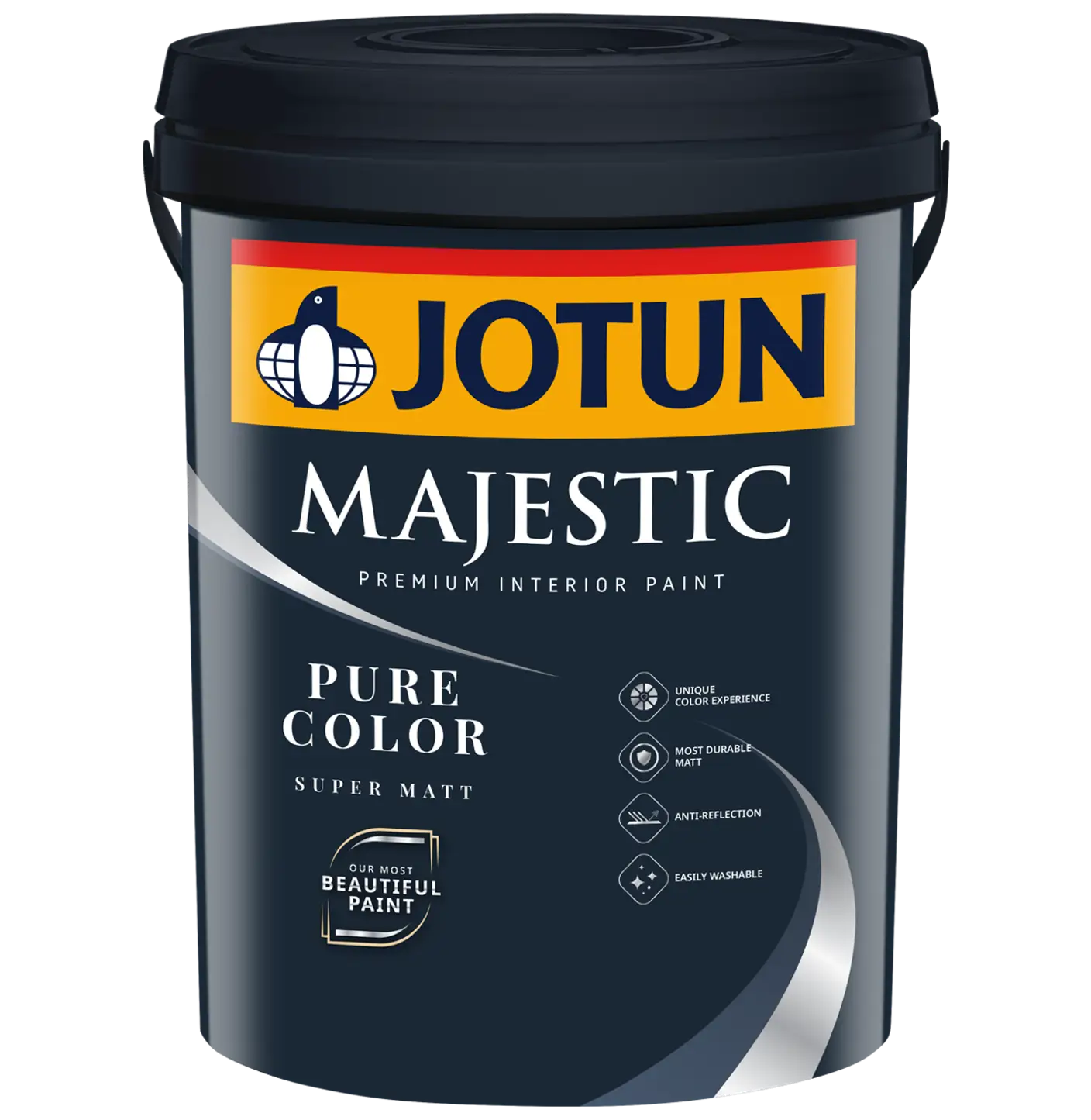 Majestic Pure Color packaging can