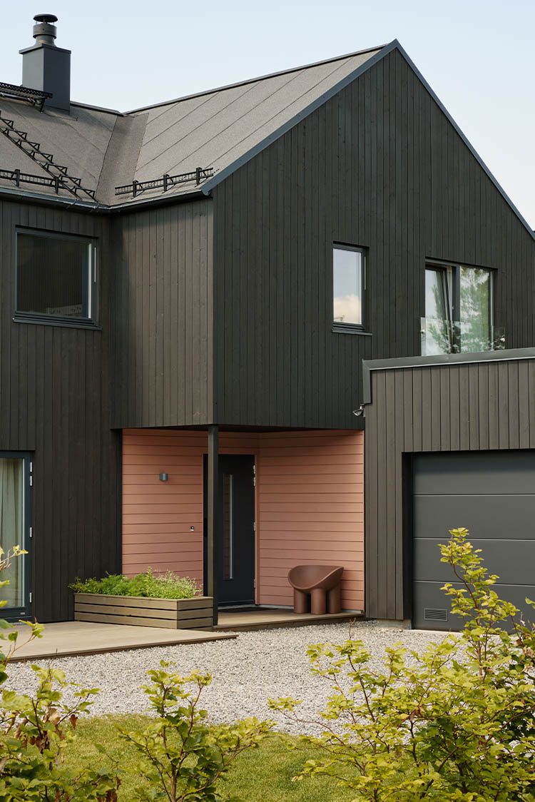 TREBITT 90037 Funkissort - 20118 Amber Red - 9074 Nordisk Tre - 90031 Eldet Grå